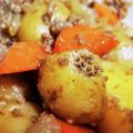 haine1983's cooksnap of when they made キタアカリのそぼろ肉じゃが.