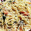 あっちゃんゆうや's cooksnap of when they made しらすとトマトの塩レモン焼きそば.