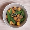 アクセル☆'s cooksnap of when they made インゲンとひよこ豆のごま味噌和え.