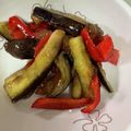お豆腐母さん's cooksnap of when they made 茄子とパプリカの甘辛炒め.