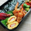 いなばっくす☆'s cooksnap of when they made お弁当の簡単おかず♪えびのベーコン巻き.