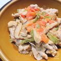 mirising's cooksnap of when they made レンジで＊トマトと豚肉の味噌チーズ蒸し.