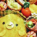 ☆ミルミル's cooksnap of when they made キャラ弁キイロイトリオムライスリラックマ.
