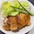 ちゃまたまご's cooksnap of when they made 豚テキ・カレー風味♪.