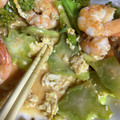 no1642's cooksnap of when they made 冷凍海老とブロッコリーと卵のバター炒め.