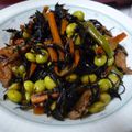 卯月のうさぎ２０１４'s cooksnap of when they made 枝豆入りひじきの炒め煮★お弁当にも.