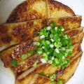 アジュンマ's cooksnap of when they made 揚げかまぼこのステーキ.