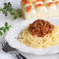 ＊waawaa＊'s cooksnap of when they made ＊簡単♪たっぷりミートのスパゲティー＊.