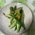 ｙｏｋｋｙｕｎ's cooksnap of when they made オクラのガーリックバター.