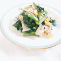 yesmama's cooksnap of when they made 豚ばら肉と、つるむらさきの炒めもの♪.