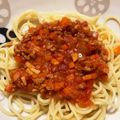もちぴより's cooksnap of when they made 簡単！具沢山！絶品ミートソース.