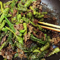 ひっこ's cooksnap of when they made 万願寺とうがらしと豚バラの炒め煮.