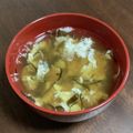 四児のハハ's cooksnap of when they made 天気の子より！卵白と塩昆布の簡単スープ♪.