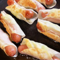 ふぁんころ's cooksnap of when they made 余った餃子の皮でソーセージ巻き.