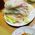 ＊ｎｏａ＊”'s cooksnap of when they made サーモンとクリームチーズの生春巻き☆.