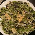akoaganm's cooksnap of when they made みず菜と海苔のチヂミ.
