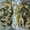 さとみりん's cooksnap of when they made 我が家の鮭のホイル焼き＋大葉にんにく醤油.
