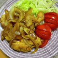 まりあの's cooksnap of when they made 鶏と新玉のカレー照り焼き♪.