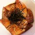˚✧₊⁎ゆう˚✧₊⁎'s cooksnap of when they made 彼が褒めた♡大分名物りゅうきゅう～海鮮丼.