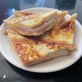 ＭＩ−ＳＡＮ's cooksnap of when they made ハニーなハムとチーズのクロックムッシュ♪.