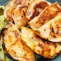 MizuhoBank's cooksnap of when they made エビとオクラの焼き餃子.