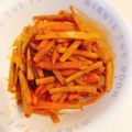 一番星寿美次郎's cooksnap of when they made 三色野菜de洋風きんぴら☆.