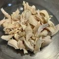 Stacieee's cooksnap of when they made 冷めてもしっとりぷりぷり！レンジでささみ.