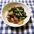 ﾁｲﾁｬﾝﾏﾏ's cooksnap of when they made 小松菜と鶏レバーのオイスターソース炒め.