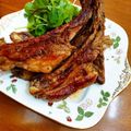 くまえる's cooksnap of when they made [フライパンで20分！]柔らかスペアリブ.