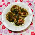 ☆★ひよこ★☆'s cooksnap of when they made 魚河岸あげでたこ焼き風.