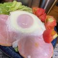 マールマル's cooksnap of when they made 何の変哲もないただの目玉焼きハムver..