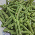 まゆみきママ's cooksnap of when they made レンジで超簡単☆ささげの生姜胡麻和え.