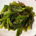 ナス系's cooksnap of when they made 5分で完成 小松菜のポン酢和え.