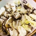 ナス系's cooksnap of when they made 簡単副菜♪キャベツの塩昆布和え.
