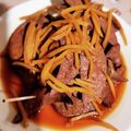 ikuyochan's cooksnap of when they made 生姜たっぷりレバーの甘辛煮.