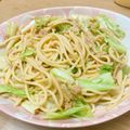 ☆Mako★'s cooksnap of when they made 春きゃべつ＆玉ねぎ＆ツナのパスタ.