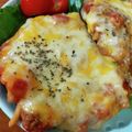 くまのっぽ's cooksnap of when they made 簡単ミートソースリメイク☆ナスのチーズ焼.