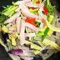 つむぎんまん's cooksnap of when they made 蒟蒻とベーコン、ピーマンの塩ダレ炒め.
