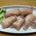 mi_ricky's cooksnap of when they made 塩豆腐と生ハムのカプレーゼ風.