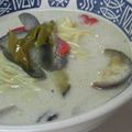 CoffeeCoco's cooksnap of when they made ☆魅惑のグリーンカレーラーメン☆.