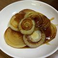 お塩と砂糖's cooksnap of when they made エバラ生姜焼のたれで玉ねぎステーキ.