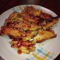 松潤LOVE♥️♥️'s cooksnap of when they made 手羽中の甘辛たれ炒め.