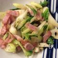 ベティ３'s cooksnap of when they made セロリとベーコンブラックペッパー炒め.