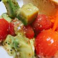 たぬとん's cooksnap of when they made アボカドとプラムトマト☆イタリアンサラダ.