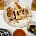 狛ちよ's cooksnap of when they made 梅ささみ大葉チーズのパリパリ餃子♪.