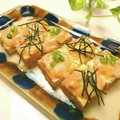 とのチャマ's cooksnap of when they made 厚揚げ＊明太子マヨチーズ焼き.