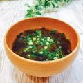 Satoco❋'s cooksnap of when they made 即席風☆海苔の味噌汁.