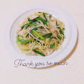 まあまま☆0403's cooksnap of when they made もやしは便利☆鶏ささみ、ニラの塩焼きそば.