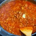 夢見る馬鹿's cooksnap of when they made ミニトマトたっぷりあま～い♡ミートソース.