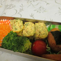 龍青空ママ's cooksnap of when they made お弁当に♡青のりとゴマの卵焼き.